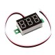 3pcs 0.36 Inch DC0V-32V Red LED Digital Display Voltage Meter Voltmeter Reverse Connection Protection 3pcs 0.36 Inch DC0V-32V Red LED Digital Display Voltage Meter Voltmeter Reverse Connection Protection