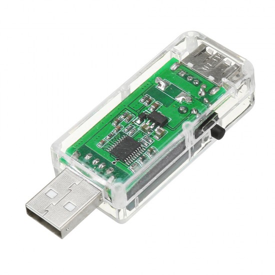 3pcs 12 in 1 Transparent USB Tester DC Digital Voltmeter Amperemeter Voltagecurrent Meter Ammeter Detector Power Bank Charger Indicator