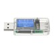 3pcs 12 in 1 Transparent USB Tester DC Digital Voltmeter Amperemeter Voltagecurrent Meter Ammeter Detector Power Bank Charger Indicator