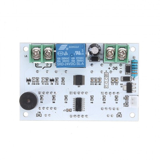 3pcs 12V XH-W1400 Digital Thermostat Embedded Chassis Three Display Temperature Controller Control Board