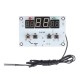 3pcs 220V XH-W1400 Digital Thermostat Embedded Chassis Three Display Temperature Controller Control Board