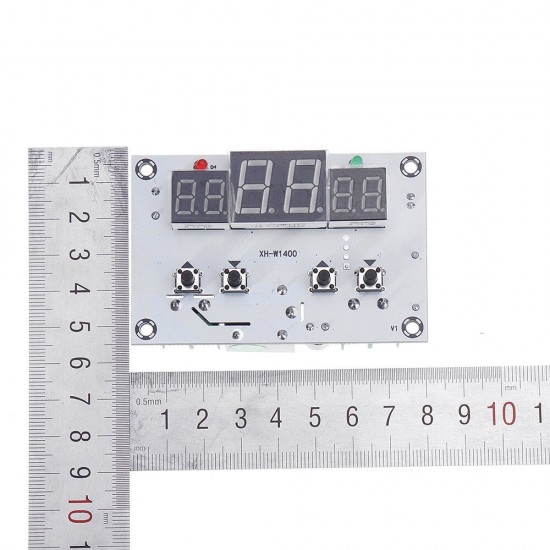 3pcs 220V XH-W1400 Digital Thermostat Embedded Chassis Three Display Temperature Controller Control Board 3pcs 220V XH-W1400 Digital Thermostat Embedded Chassis Three Display Temperature Controller Control Board