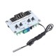 3pcs 220V XH-W1400 Digital Thermostat Embedded Chassis Three Display Temperature Controller Control Board 3pcs 220V XH-W1400 Digital Thermostat Embedded Chassis Three Display Temperature Controller Control Board