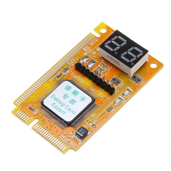 3pcs 3 in 1 Mini PCI/PCI-E Card LPC PC Laptop Analyzer Tester Module Diagnostic Post Test Card Board