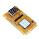 3pcs 3 in 1 Mini PCI/PCI-E Card LPC PC Laptop Analyzer Tester Module Diagnostic Post Test Card Board