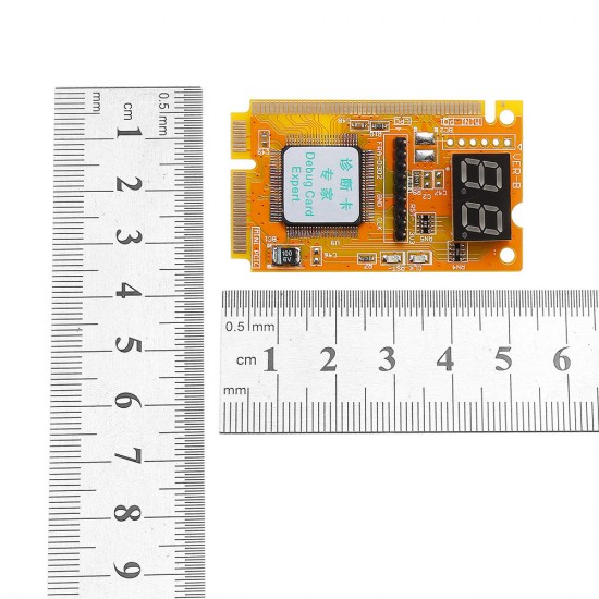 3pcs 3 in 1 Mini PCI/PCI-E Card LPC PC Laptop Analyzer Tester Module Diagnostic Post Test Card Board