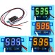 3pcs Blue Light Mini 0.36 Inch DC Current Meter DC0-999mA 4-30V Digital Display With Reverse Connection Protection Ammeter