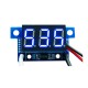 3pcs Blue Light Mini 0.36 Inch DC Current Meter DC0-999mA 4-30V Digital Display With Reverse Connection Protection Ammeter
