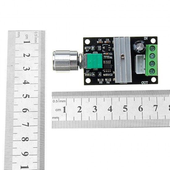 3pcs DC 6V 12V 24V 28V 3A 80W PWM Motor Speed Controller Regulator Adjustable Variable Speed Control Switch