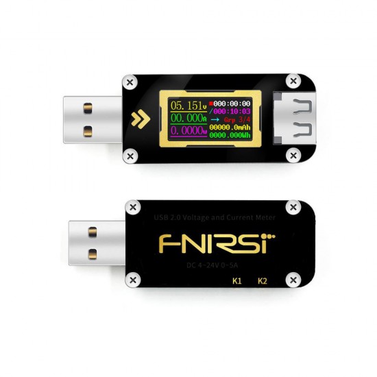 3pcs FNB28 Current And Voltage Meter USB Tester QC2.0/QC3.0/FCP/SCP/AFC Fast Charging Protocol Trigger Capacity Test