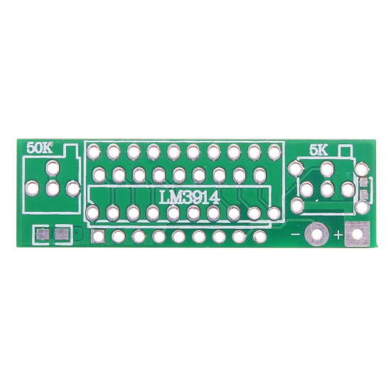 3pcs Green LM3914 Battery Capacity Indicator Module LED Power Level Tester Display Board