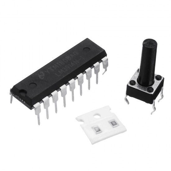 3pcs Green LM3914 Battery Capacity Indicator Module LED Power Level Tester Display Board 3pcs Green LM3914 Battery Capacity Indicator Module LED Power Level Tester Display Board
