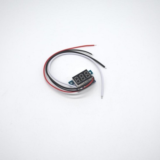 3pcs Green Light Mini 0.36 Inch DC Current Meter DC0-999mA 4-30V Digital Display With Reverse Connection Protection Ammeter