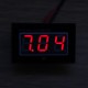 3pcs Red DC2.5-30V LCD Display Digital Voltage Meter Waterproof Dustproof 0.4 Inch LED Digital Tube