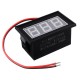 3pcs Red DC2.5-30V LCD Display Digital Voltage Meter Waterproof Dustproof 0.56 Inch LED Digital Tube 3pcs Red DC2.5-30V LCD Display Digital Voltage Meter Waterproof Dustproof 0.56 Inch LED Digital Tube
