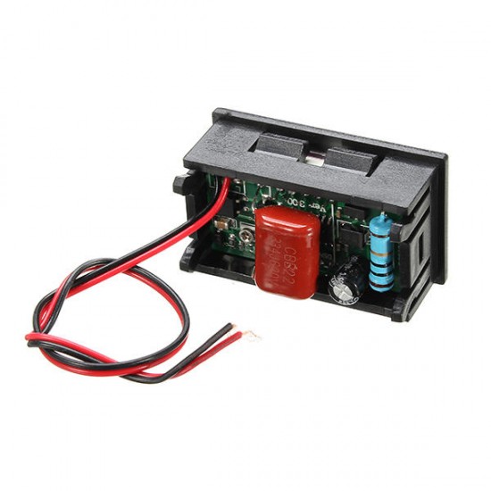5Pcs 0.56 Inch Red AC70-500V Mini Digital Volt Meterr Voltage Panel Meter