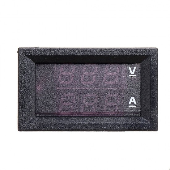 5Pcs DC 7-110V 10A Three-digit Ammeter High Voltage Digital Display Voltage and Current Meter Voltmeter 5Pcs DC 7-110V 10A Three-digit Ammeter High Voltage Digital Display Voltage and Current Meter Voltmeter