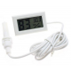 5Pcs Mini LCD Digital Thermometer Hygrometer Fridge Freezer Temperature Humidity Meter White Egg Inc