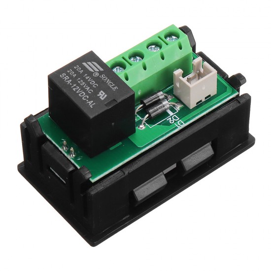 5Pcs W3018 Digital Temperature Controller Miniature Embedded Digital Temperature Controller Switch 0.1°12V