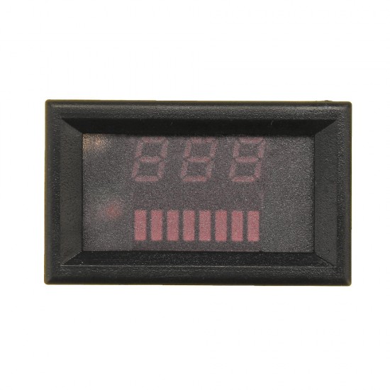 5pcs 12-60V ACID Red Lead Battery Capacity Voltmeter Indicator Charge Level Lead-acid LED Tester 5pcs 12-60V ACID Red Lead Battery Capacity Voltmeter Indicator Charge Level Lead-acid LED Tester