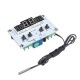 5pcs 12V XH-W1400 Digital Thermostat Embedded Chassis Three Display Temperature Controller Control Board 5pcs 12V XH-W1400 Digital Thermostat Embedded Chassis Three Display Temperature Controller Control Board