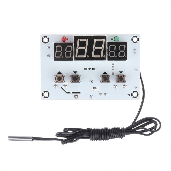 5pcs 24V XH-W1400 Digital Thermostat Embedded Chassis Three Display Temperature Controller Control Board