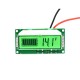 5pcs DC 12V-60V 2S-15S LCD Lead Acid Lithium Battery Voltmeter Power Meter Display Battery Capacity Indicator