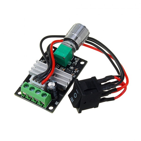 5pcs DC 6V 12V 24V 28V 3A 80W PWM Motor Speed Controller Regulator Adjustable Variable Speed Control Switch 5pcs DC 6V 12V 24V 28V 3A 80W PWM Motor Speed Controller Regulator Adjustable Variable Speed Control Switch