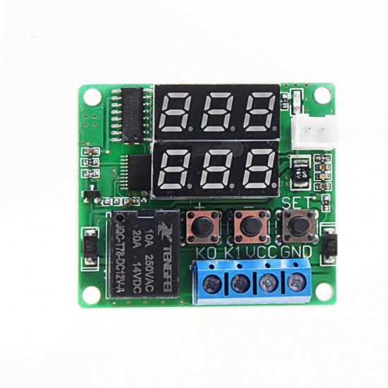 5pcs W1209S DC 12V Mini Thermostat Regulator -50 to 120°Digital Temperature Controller Module with Display