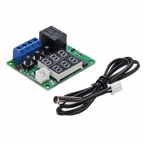 5pcs W1209S DC 12V Mini Thermostat Regulator -50 to 120°Digital Temperature Controller Module with Display