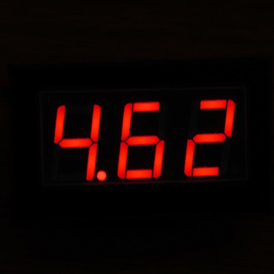 5pcs Red DC2.5-30V LCD Display Digital Voltage Meter Waterproof Dustproof 0.56 Inch LED Digital Tube 5pcs Red DC2.5-30V LCD Display Digital Voltage Meter Waterproof Dustproof 0.56 Inch LED Digital Tube