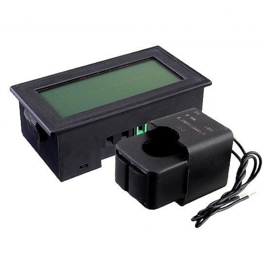 6-in-1 AC60-500V 100A Three-phase AC Voltage Ammeter Blue Backlight Digital Display Multi-function Power Frequency 6-in-1 AC60-500V 100A Three-phase AC Voltage Ammeter Blue Backlight Digital Display Multi-function Power Frequency