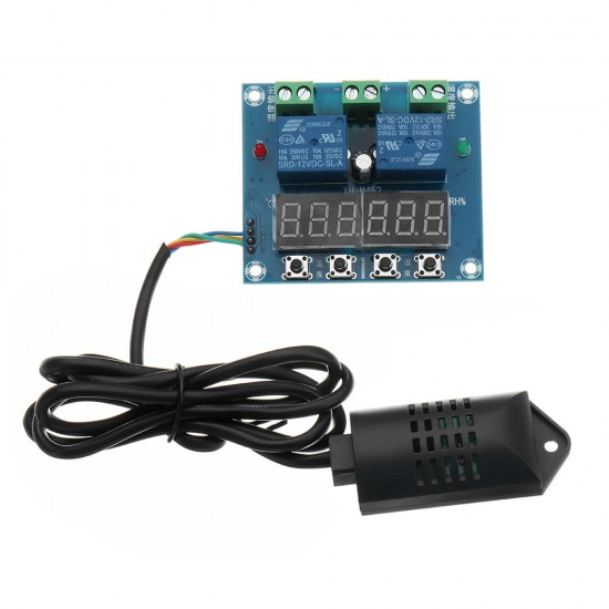 DC 12V XH-M452 Temperature And Humidity Controller Module Digital Display High Accuracy Dual Output