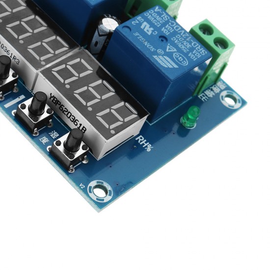 DC 12V XH-M452 Temperature And Humidity Controller Module Digital Display High Accuracy Dual Output DC 12V XH-M452 Temperature And Humidity Controller Module Digital Display High Accuracy Dual Output