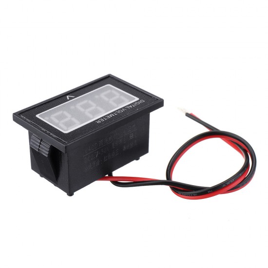 DC2.5-30V LCD Display Digital Voltage Meter Waterproof Dustproof 0.4 Inch LED Digital Tube DC2.5-30V LCD Display Digital Voltage Meter Waterproof Dustproof 0.4 Inch LED Digital Tube