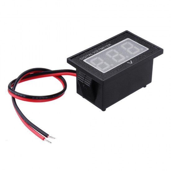 DC2.5-30V LCD Display Digital Voltage Meter Waterproof Dustproof 0.4 Inch LED Digital Tube DC2.5-30V LCD Display Digital Voltage Meter Waterproof Dustproof 0.4 Inch LED Digital Tube