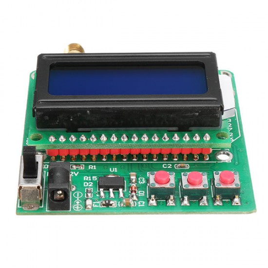 Digital Radio Frequency Power Meter -75~+16dBm Power Attenuation Can Be Set Ultra Small LCD Automatic Backlight Digital Radio Frequency Power Meter -75~+16dBm Power Attenuation Can Be Set Ultra Small LCD Automatic Backlight