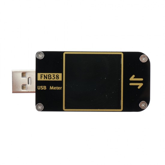 FNB38 Current Voltage Meter USB Tester QC4+ PD3.0 2.0 PPS Fast Charging Protocol Capacity Tester 5A 5V 12V 24V