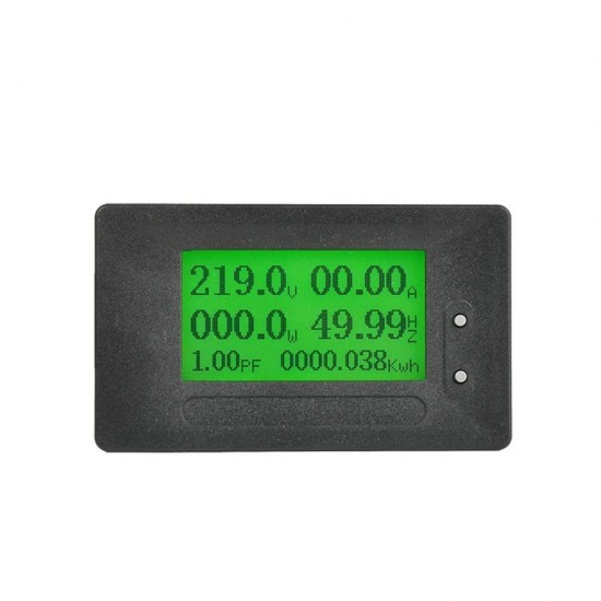 GC92 20A AC 80-320V Digital Display Electric Power Monitor Voltage Current KWh Watt Amperometer Power Energy Frequency Meter