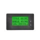 GC92 20A AC 80-320V Digital Display Electric Power Monitor Voltage Current KWh Watt Amperometer Power Energy Frequency Meter