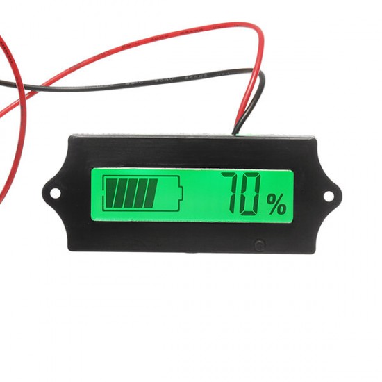 GY-6A 12V 24V 36V 48V Lead Acid Battery 2-15S Lithium Battery Capacity Tester Indicator Digital Voltmeter