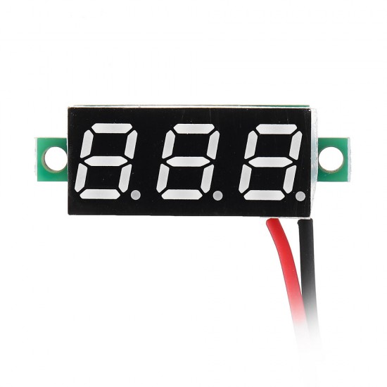 0.28 Inch 2.5V-30V Mini Digital Volt Meter Voltage Tester Two Line Voltmeter