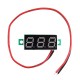 0.28 Inch Two-wire 2.5-30V Three-wire 0-100/500V Digital Display DC Voltmeter Adjustable Voltage Meter 0.28 Inch Two-wire 2.5-30V Three-wire 0-100/500V Digital Display DC Voltmeter Adjustable Voltage Meter