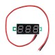 0.28 Inch Two-wire 2.5-30V Three-wire 0-100/500V Digital Display DC Voltmeter Adjustable Voltage Meter