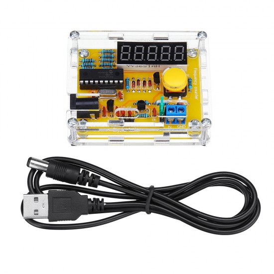 1Hz-50MHz Crystal Oscillator Frequency Tester Counter Meter With Case