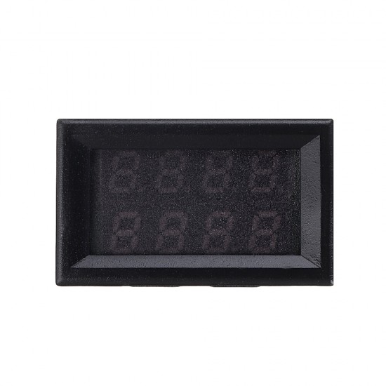 DC 100V 10A 0.28 Inch Mini Digital Voltmeter Ammeter 4 Bit 5 Wires Voltage Current Meter with LED Dual Display