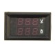 Mini Digital Voltmeter Ammeter DC 100V 10A Voltmeter Current Meter Tester Blue+Red Dual LED Display Mini Digital Voltmeter Ammeter DC 100V 10A Voltmeter Current Meter Tester Blue+Red Dual LED Display