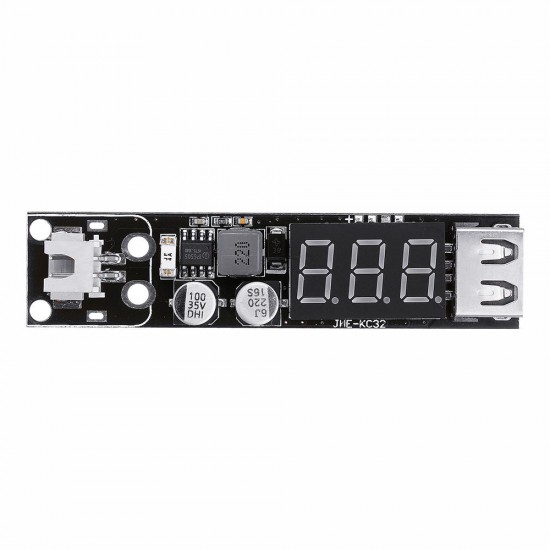 JHE-KC32 Voltage Display Step Down USB Charging Module 7-30V QC2.0/3.0 USB Mobile Phone Charger JHE-KC32 Voltage Display Step Down USB Charging Module 7-30V QC2.0/3.0 USB Mobile Phone Charger