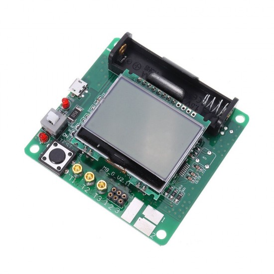 LCR-T4 Mega328 M328 Multimetr Transistor Tester Multifunction Capacitance ESR Meter MOS PNP NPN LCR with Test Cable LCR-T4 Mega328 M328 Multimetr Transistor Tester Multifunction Capacitance ESR Meter MOS PNP NPN LCR with Test Cable