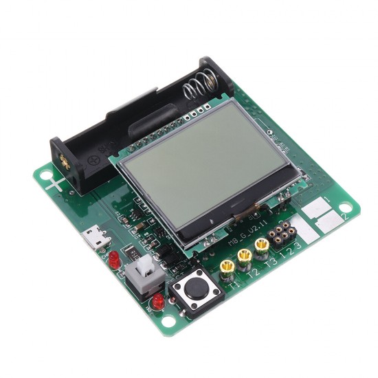 LCR-T4 Mega328 M328 Multimetr Transistor Tester Multifunction Capacitance ESR Meter MOS PNP NPN LCR with Test Cable LCR-T4 Mega328 M328 Multimetr Transistor Tester Multifunction Capacitance ESR Meter MOS PNP NPN LCR with Test Cable